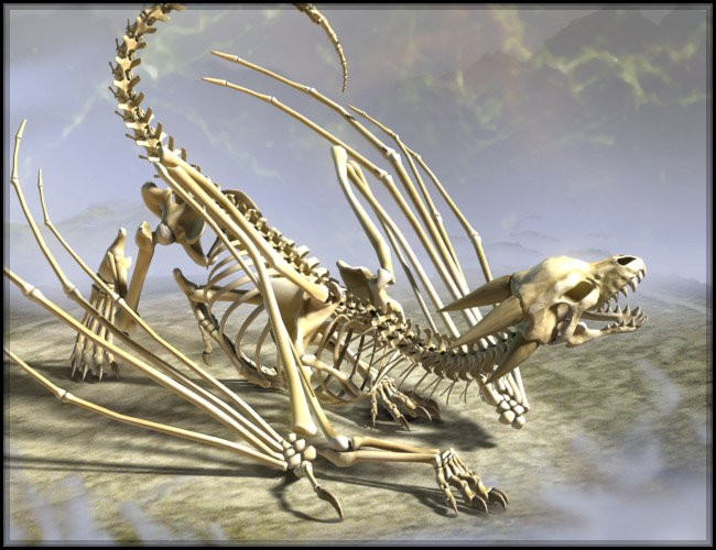 The Bone Dragon | Dragons for Daz Studio and Poser