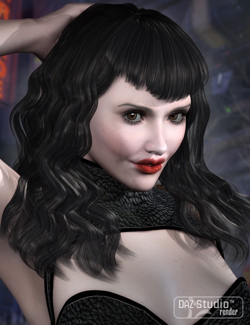 <b>Betty Hair</b> preview <b>...</b> - betty-hair-for-daz-studio-0