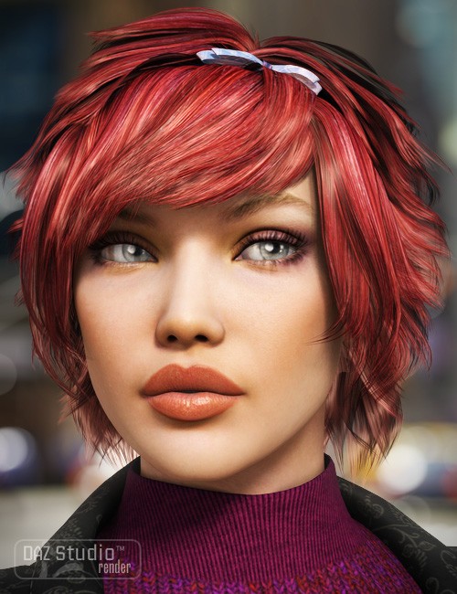 Colors for Philly Hair Clothing Textures Morphs and Fits for Daz Studio and Poser