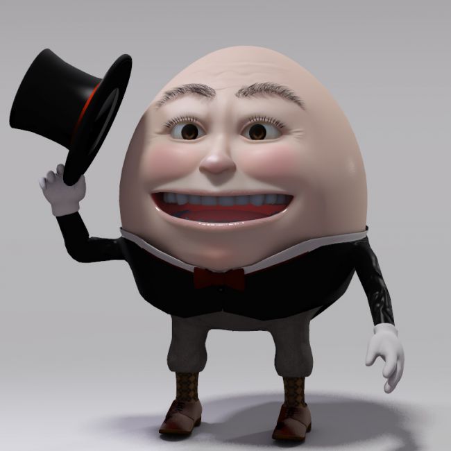 Egg Man Characters For Poser 