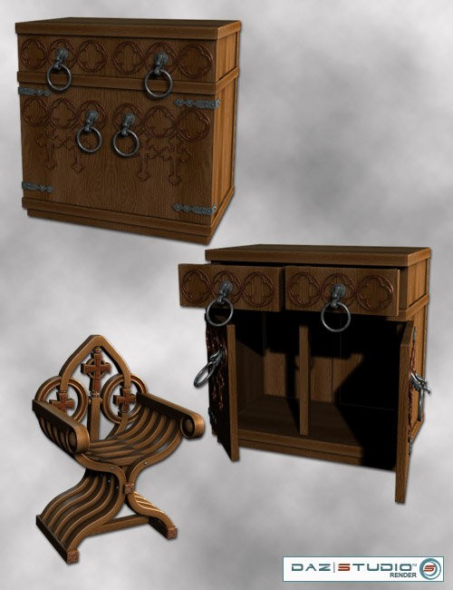 Medieval Dungeon Furniture 20