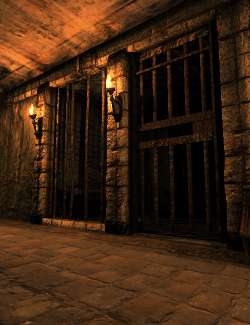 Dungeon Hall | Environments and Props for Daz Studio and Poser