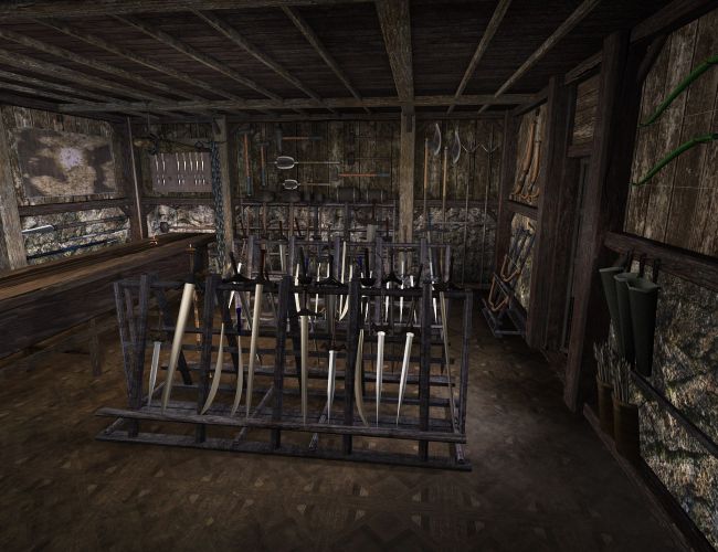 Fantasy Weapon Shop | Interiors for Daz Studio and Poser