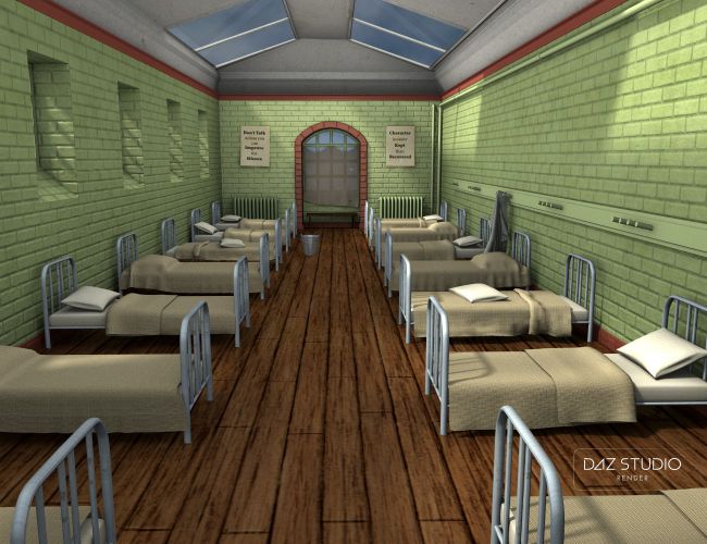 The Old Orphanage | 3D Models for Poser and Daz Studio