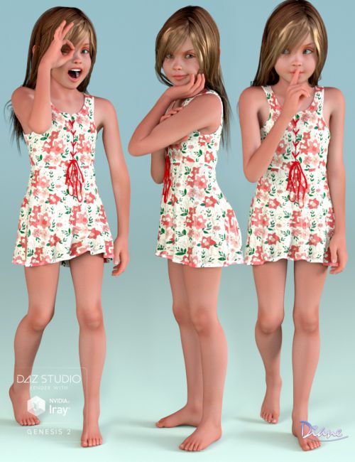 Adorbs Poses For Skyler And Genesis 2 Female S 3d