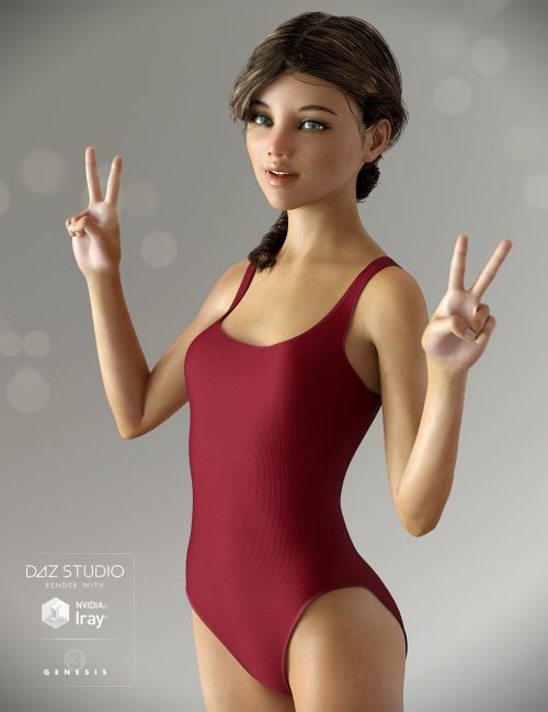 Teen Josie 7 3D Models For Poser And Daz Studio