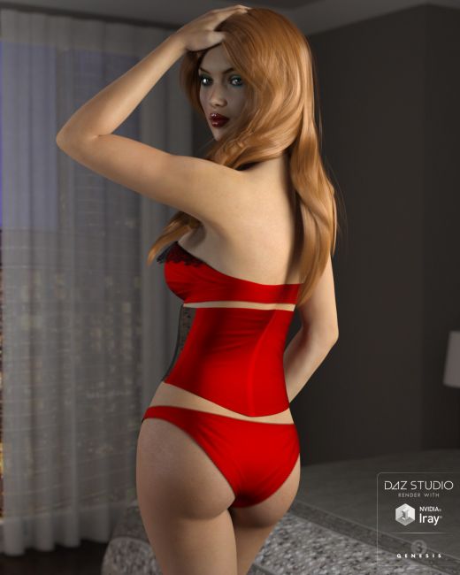 Luscious Lingerie For Genesis Female S D Models For Daz Studio