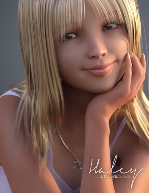 Haley For Genesis 3 Female S Character And Hair 3d Models For Poser