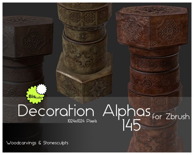 biscuit texture alpha zbrush