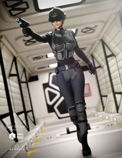 X Fashion Combat Outfit For Genesis 3 Female S 3d Models For Daz