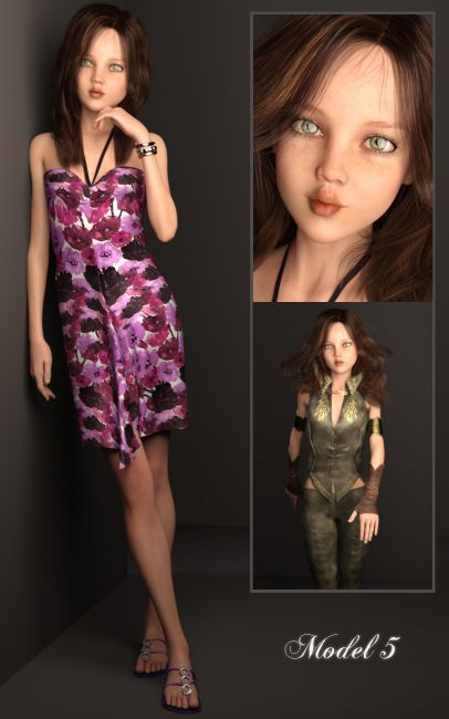 Alt Tween Julie D Models For Daz Studio And Poser