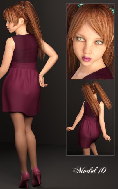 Alt Tween Julie D Models For Poser And Daz Studio