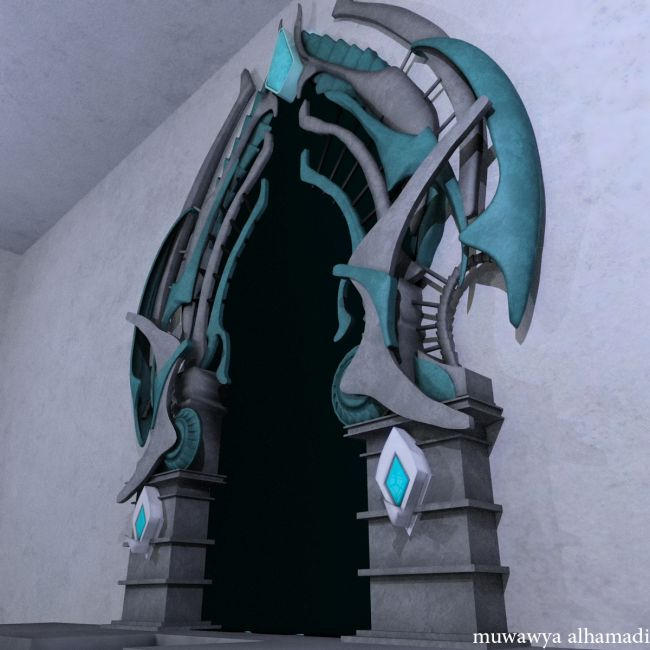 Fantasy Anime Environment 1 Throne Room Architecture For