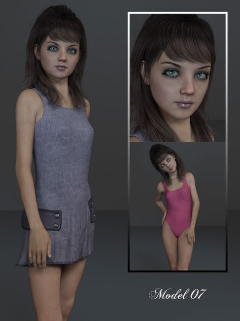 Alt Tween Julie Teen Josie 2 3D Models For Poser And Daz Studio