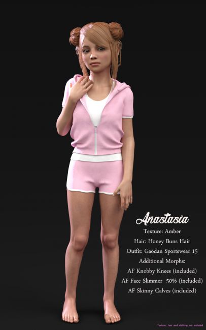 Amber S Friends 3D Models For Poser And Daz Studio