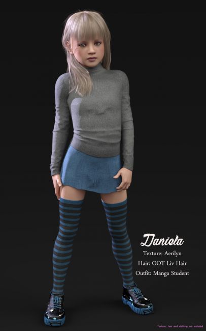 Amber's Friends | 3D Models for Poser and Daz Studio