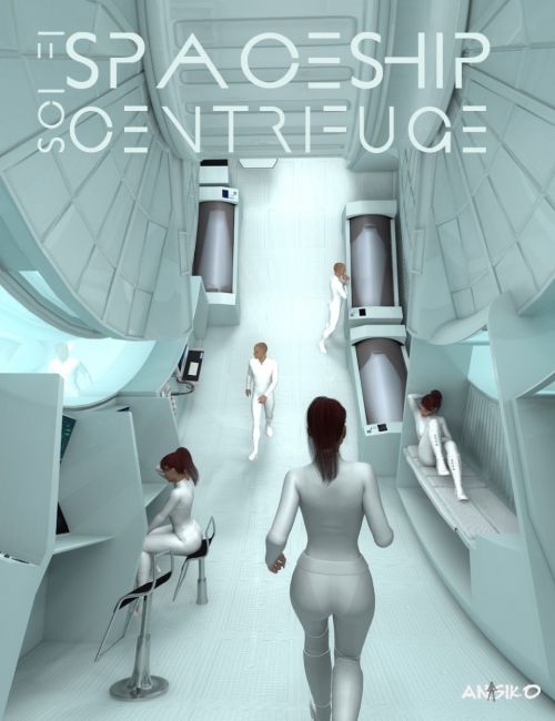 Sci Fi Spaceship Centrifuge