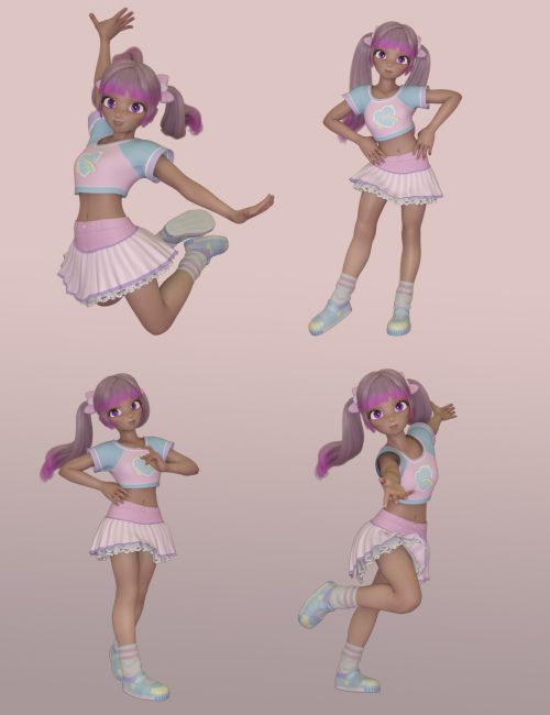 anime figure poses