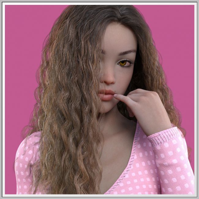 CARLY G8F TEEN Characters For Poser And