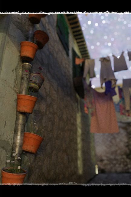 D Scenery Mediterranean Alley D Models For Daz Studio And Poser