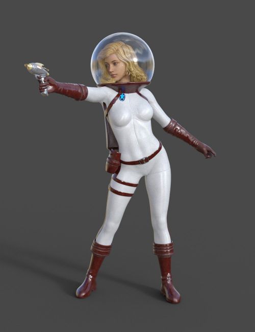 retro space outfit