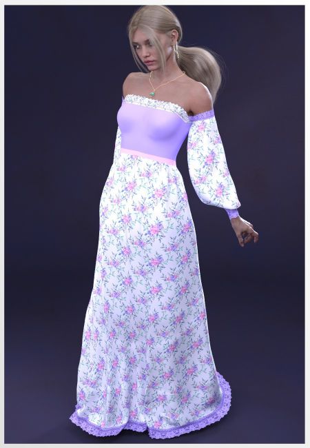 Dancing In The Moonlight For Moonlight Dress 3d Models For Daz Studio