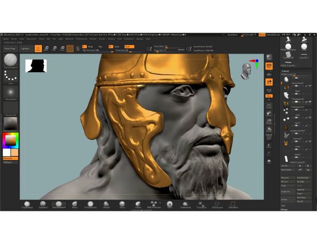 Zbrush Sculpting Project For Zbrush Zbrush Core And Zbrush Mini