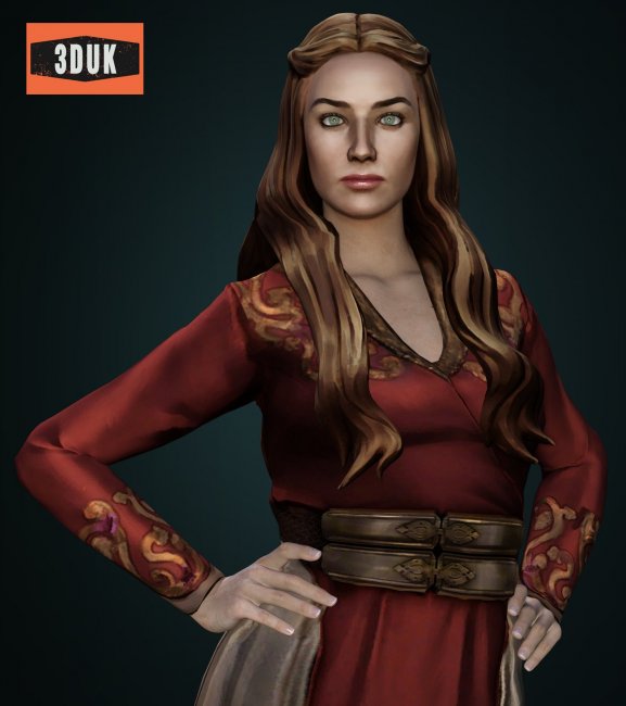 Cersei Lannister For G8F 3d Models For Daz Studio And Poser