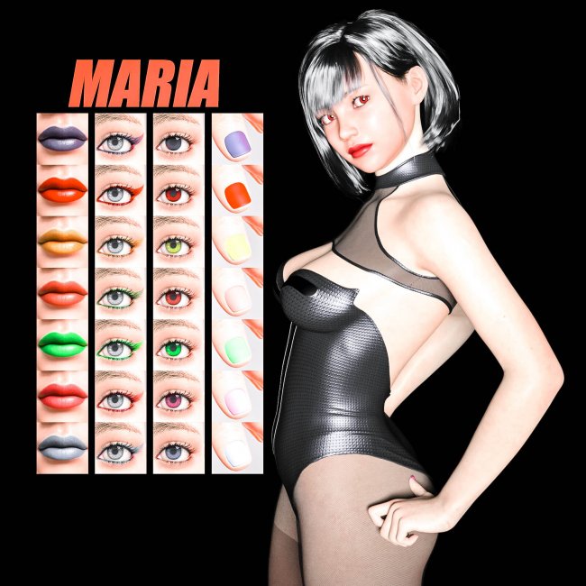 Maria For Genesis 8 Female 3d Models For Daz Studio And Poser