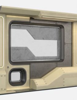 Sci-Fi Part with Windows Props
