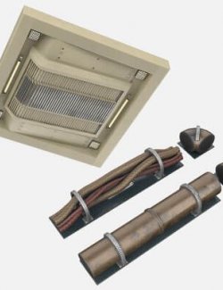 Sci-Fi Large Ceiling Air Conditioner Wires and Pipes Props