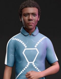 SK Noah for Genesis 9 Male Character with Outfit