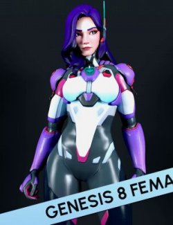 Overwatch D.MON for Genesis 8 Female