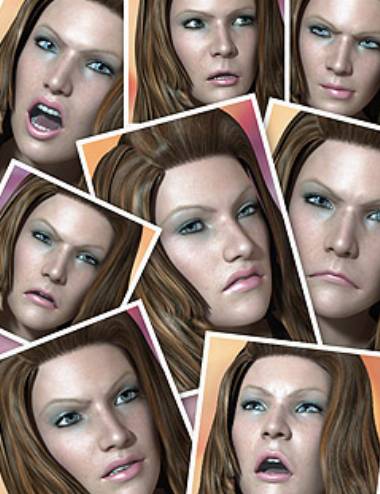 Make Her Mad Expressions for Genesis 2 Female(s)