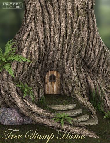 Tree Stump Home