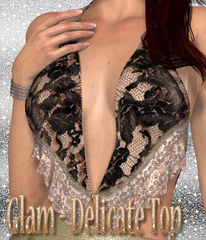 Glam- Delicate Top