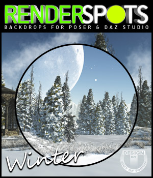 RenderSpots Winter for Poser and DAZ Studio