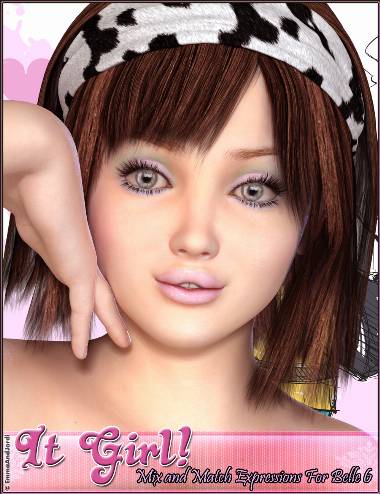 It Girl Mix and Match Expressions for Belle 6