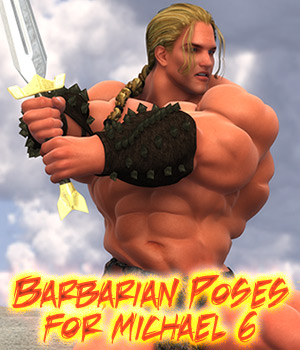 Barbarian Poses for Michael 6