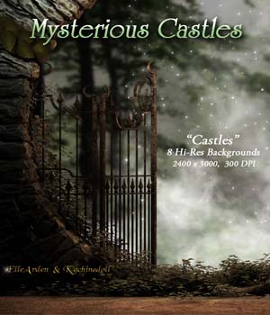 Mysterious Castles Backgrounds