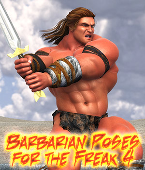 Barbarian Poses for the Freak 4