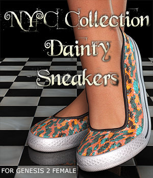 NYC Collection: Dainty-B Sneakers