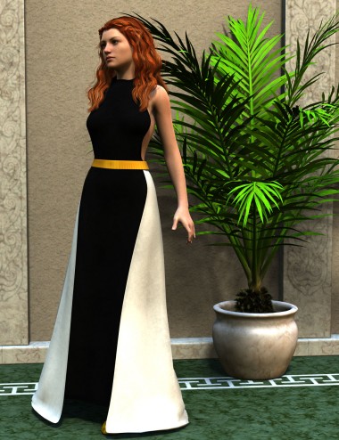 Balance Gown for Genesis 2 Female