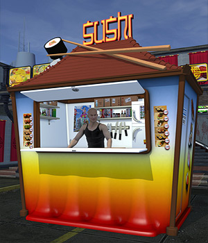 Urban Jungle_Sushi Kiosk