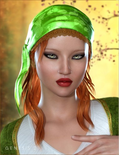 Gypsy Hair for Genesis 2 Female(s)