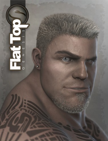 Flat Top Hair for Genesis and Genesis 2