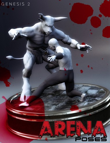 Arena Poses for Minotaur 6 and Gianni 6