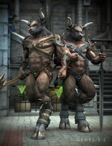 Minotaur Battle Gear Textures