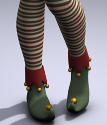 Jingle Elf Shoes for V4