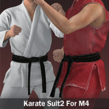 Karate Suit 2 for M4